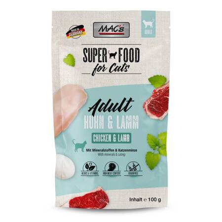 MAC's Cat Mokra Karma Dla Kota Kurczak Jagnięcina 100g