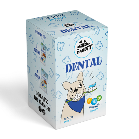 Mr Bandit Dental Przysmak Dentystyczny Dla Psa 28szt