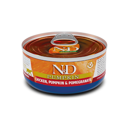 N&D Cat Chicken Pumpkin Pomegranate 70g Mokra Karma Dla Kota Kurczak Dynia I Granat