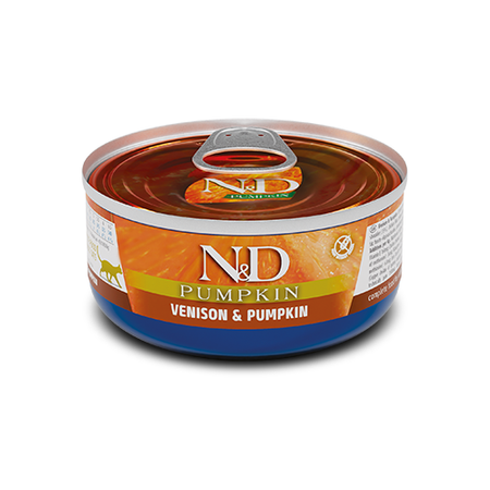 N&D Cat Venison & Pumpkin 70g Mokra Karma Dla Kota Jeleń I Dynia