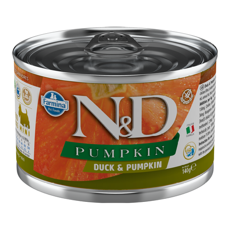 N&D Dog Duck Pumpkin 140g Mokra Karma Dla Psa Kaczka i Dynia