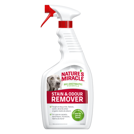 Natures Miracle Remover Płyn Do Usuwania Codziennych Plam i Zapachów Psa 709ml