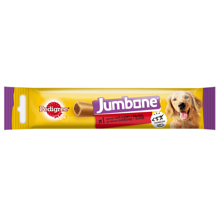 PEDIGREE Jumbone Medium 90g smaczny gryzak z wołowiną dla średniego psa