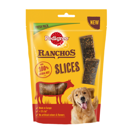 Pedigree Ranchos Slices 60g Przysmaki Dla Psa Z Wołowiną