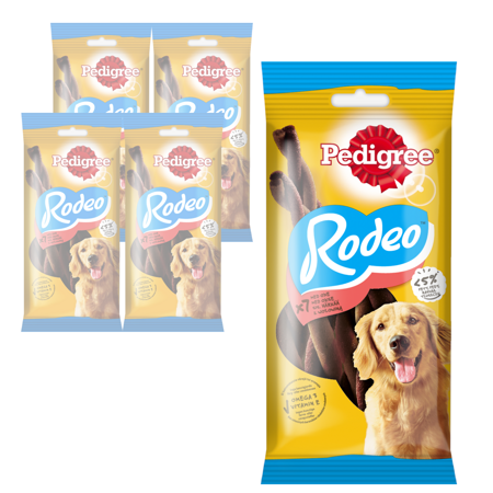 Pedigree Rodeo Przysmak dla psa wołowina 5*123g sprężynki