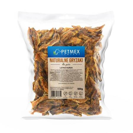 Petmex Lotka Kurza 500g Gryzak Naturalny Przysmak Dla Psa