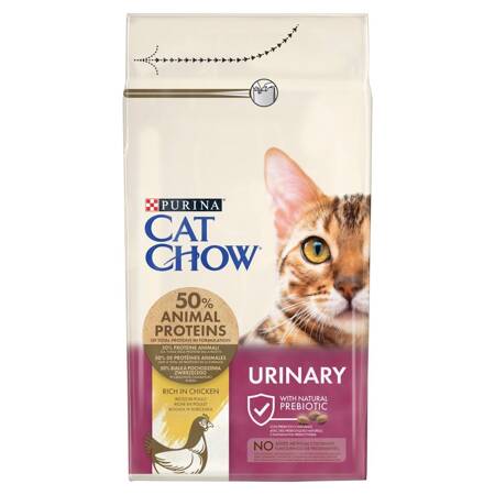 Purina Cat Chow Urinary 1,5kg Sucha Karma Dla Kota Bogata W Kurczaka