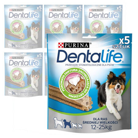 Purina Dentalife Przysmak Dentystyczny 30szt Dla Dorosłych Psów Średnich Ras