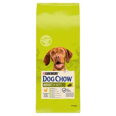 Purina Dog Chow Adult z Kurczakiem 14kg Sucha Karma Dla Dorosłych Psów