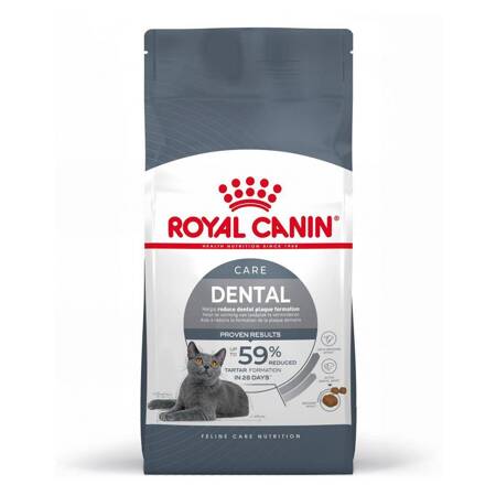 ROYAL CANIN Dental 400g Karma Sucha Dla Kotów Dorosłych Redukująca Odkładanie Kamienia Nazębnego