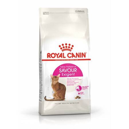 ROYAL CANIN Exigent Savour Sensation 2kg karma sucha dla kotów dorosłych, wybrednych, kierujących się teksturą krokieta