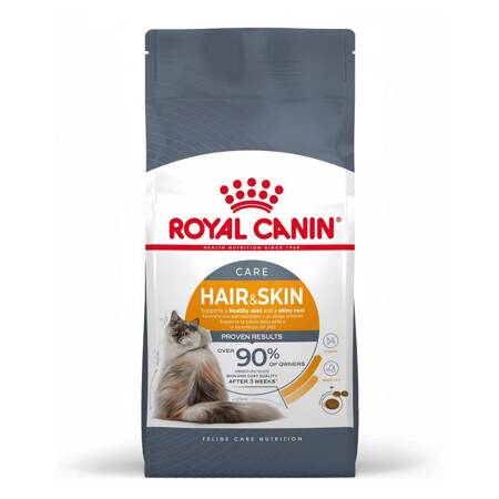 ROYAL CANIN Hair&Skin Care 2kg karma sucha dla kotów dorosłych, lśniąca sierść i zdrowa skóra