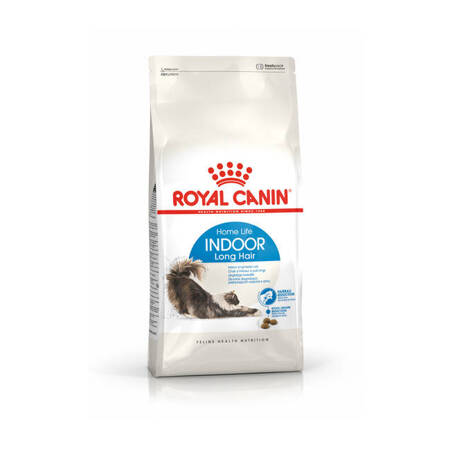 ROYAL CANIN Indoor Long Hair 4kg karma sucha dla kotów dorosłych, długowłose, przebywających wyłącznie w domu