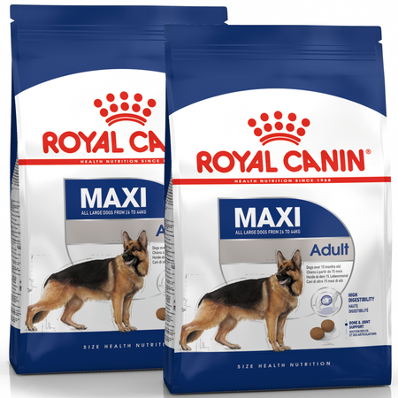 ROYAL CANIN Maxi Adult 2x15kg karma sucha dla psów dorosłych do 5 roku życia ras dużych