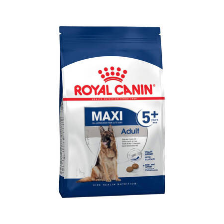 ROYAL CANIN Maxi Adult +5 lat 15 kg karma sucha dla psów starszych, od 5 do 8 roku życia, ras dużych