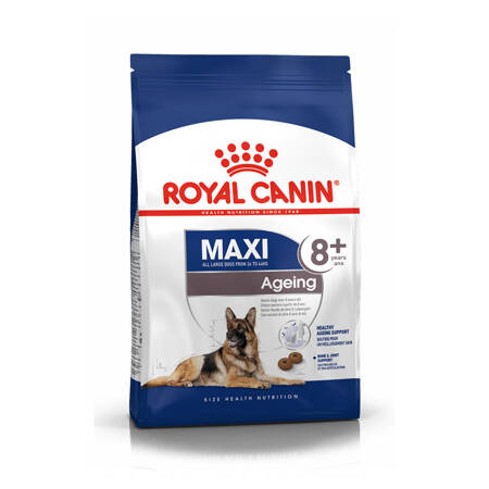 ROYAL CANIN SHN Maxi Adult +8 lat 15kg karma sucha dla psów dojrzałych, po 8 roku życia, ras dużych