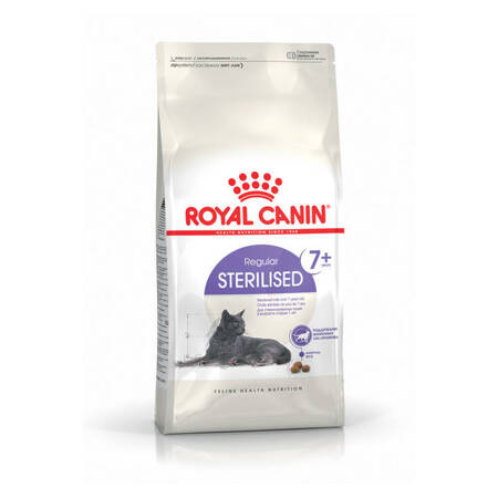 ROYAL CANIN Sterilised +7 Senior 1.5kg karma sucha dla kotów dorosłych sterylizowanych od 7 do 12 roku życia