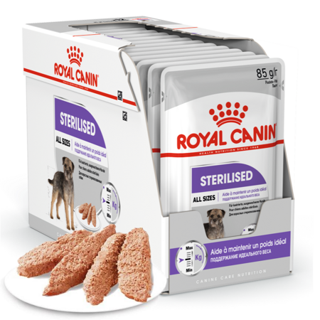 Royal Canin CCN Sterilised 12x85g Karma Mokra Pasztet Dla Psów Dorosłych Sterylizowanych