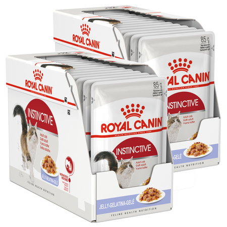 Royal Canin Instinctive FHN Karma Mokra W Galaretce Dla Kotów Dorosłych Wybrednych 24x85g