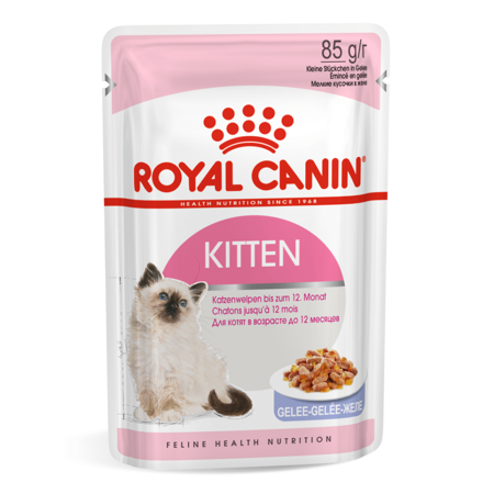 Royal Canin Kitten 85g Galaretka Mokra Dla Kociąt Do 12 Miesiąca Życia