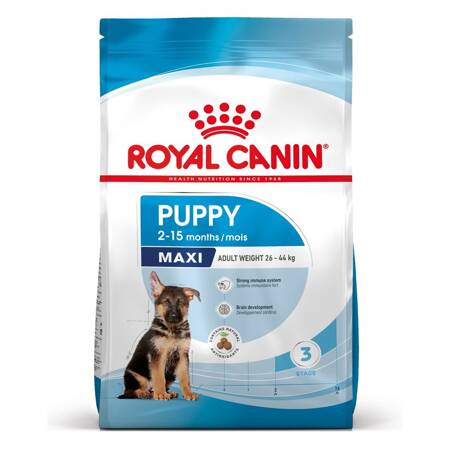 Royal Canin Maxi Puppy 15kg Karma Sucha Dla Szczeniąt, Od 2 Do 15 Miesiąca Życia, Ras Dużych