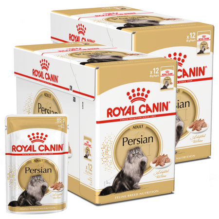 Royal Canin Persian Adult 24x85g Karma Mokra Pasztet Dla Kotów Dorosłych Rasy Perskiej