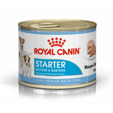 Royal Canin Starter Mousse Mother & Babydog Karma Mokra Mus 195g Dla Suk W Czasie Ciąży Laktacji I Szczeniąt