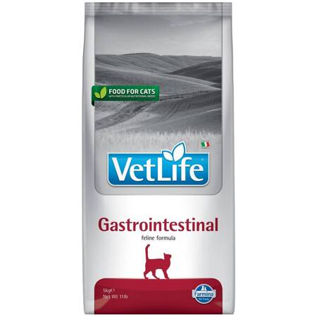 VET LIFE NATURAL DIET CAT GASTRO INTESTINAL 2 KG Sucha karma dla kota na ostrą biegunkę