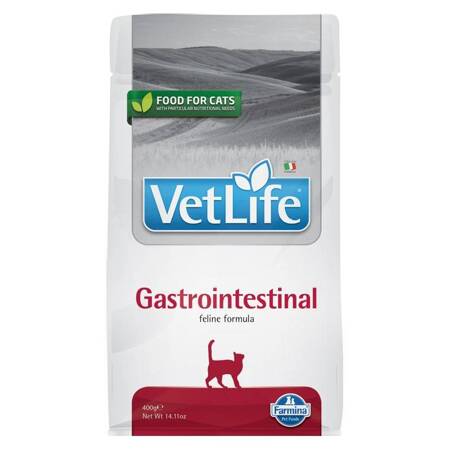 Vet Life GASTRO-INTESTINAL CAT 400g Sucha karma dla kota na ostrą biegunkę