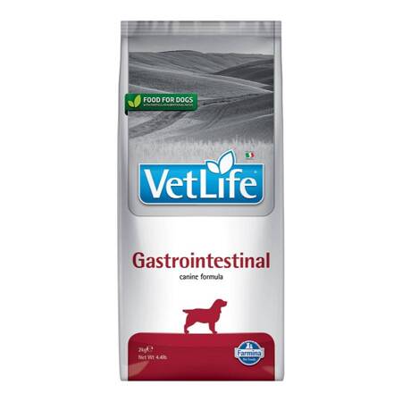 Vet Life GASTRO-INTESTINAL DOG 2kg Sucha karma dla psa na ostrą biegunkę