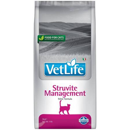 Vet Life STRUVITE MANAGEMENT CAT 2kg  Sucha karma dla kota na dla redukcji nawrotów kamicy struwitowej