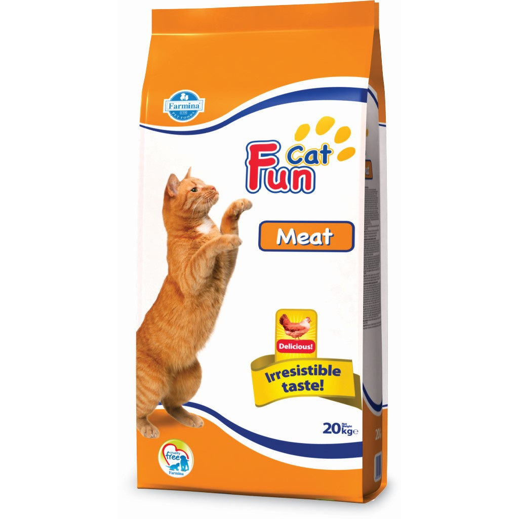 Fun Cat Meat 20kg Karma sucha kot mięso na Unizoo.pl