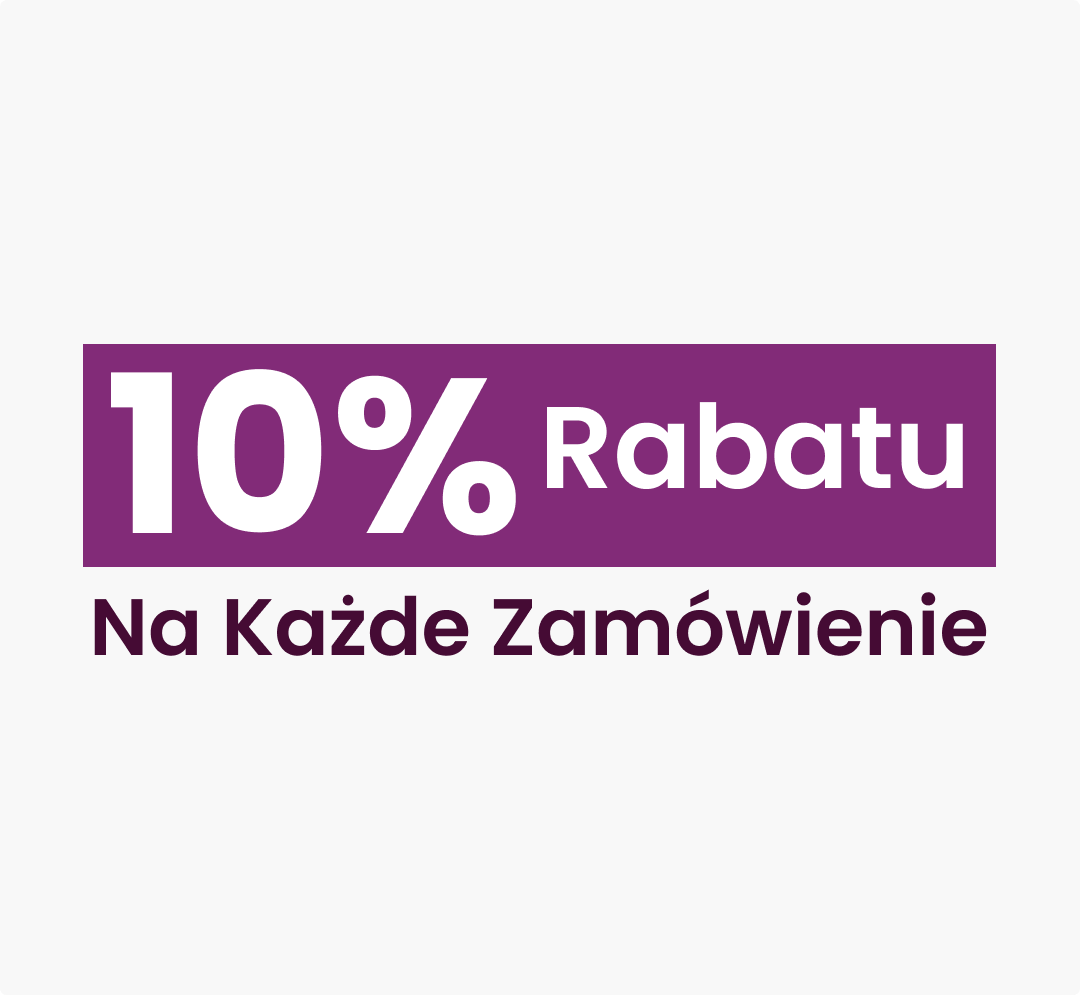 10% Rabatu Na Każde Zamówienie Przez 1 Rok