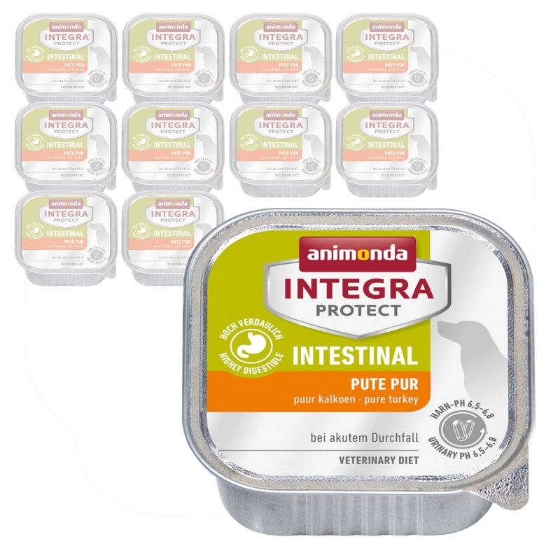 Animonda Integra Protect Intestinal 11x150g Mokra Karma Z Indykiem Dla Psów Z Ostrą Niewydolnością Układu Pokarmowego