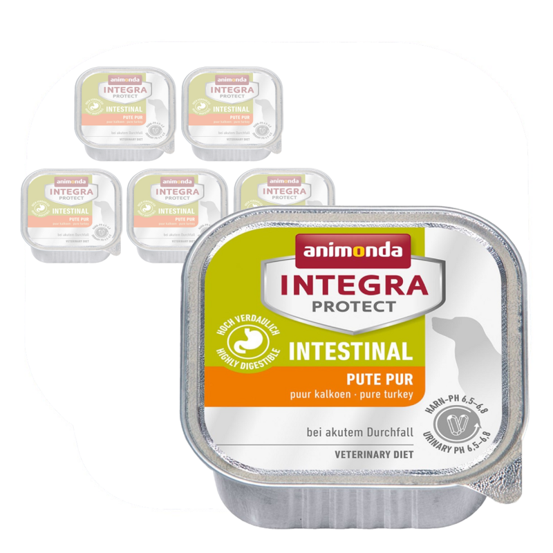 Animonda Integra Protect Intestinal 6x150g Mokra Karma Z Indykiem Dla Psów Z Ostrą Niewydolnością Układu Pokarmowego