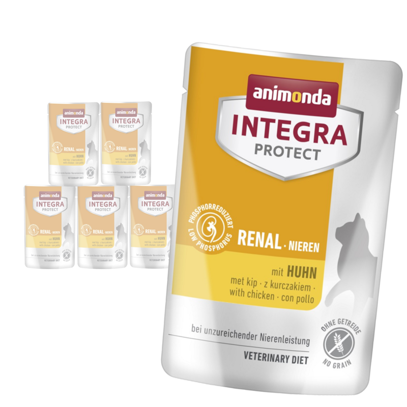 Animonda Integra Protect Renal 6x85g Mokra Karma Dla Kota Z Niewydolnością Nerek Kurczak