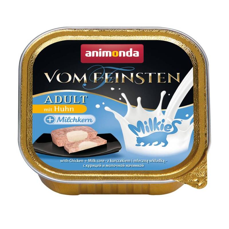 Animonda Vom Feinsten Adult Milkies 100g Mokra Karma dla Kota z Kurczakiem i Mlecznym Dodatkiem