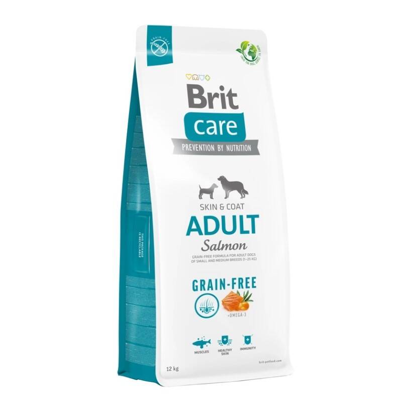 Brit Care Grain Free Adult 12kg Sucha Karma Dla Psa Z Łososiem