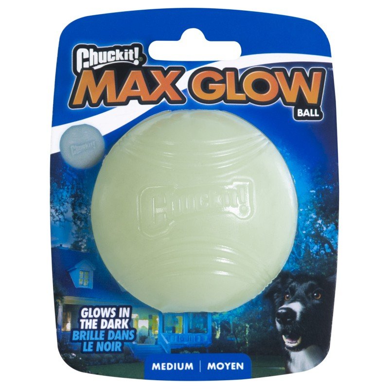 Chuckit Zabawka Dla Psa Max Glow Ball Piłka Świecąca W Ciemności Rozmiar M