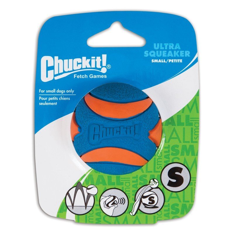 Chuckit Zabawka Dla Psa Ultra Squeaker Ball Small Piłka Do Aportowania Z Piszczałką Rozmiar S