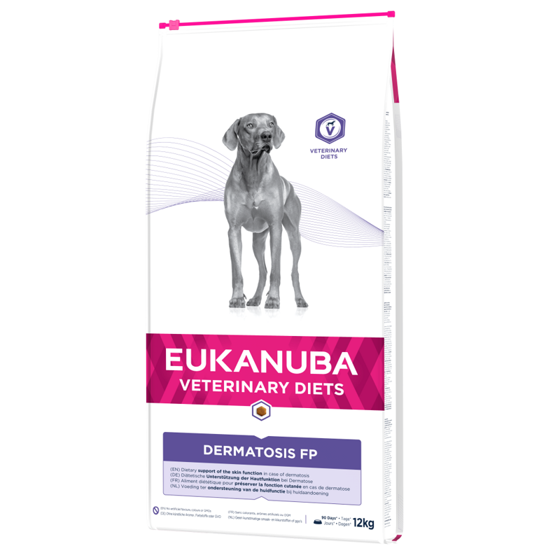 EUKANUBA Dermatosis FP Adult z Rybą i Ziemniakami 12kg Sucha Karma Dla Dorosłych Psów Wszystkich Ras