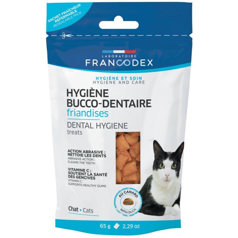 FRANCODEX Przysmak Dentystyczny Dla Kociąt i Kotów 65g