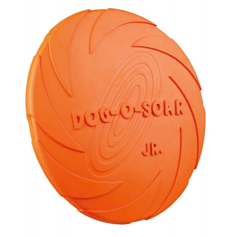 Frisbee dla Psa Gumowe TRIXIE Doggy 18cm Pomarańczowe