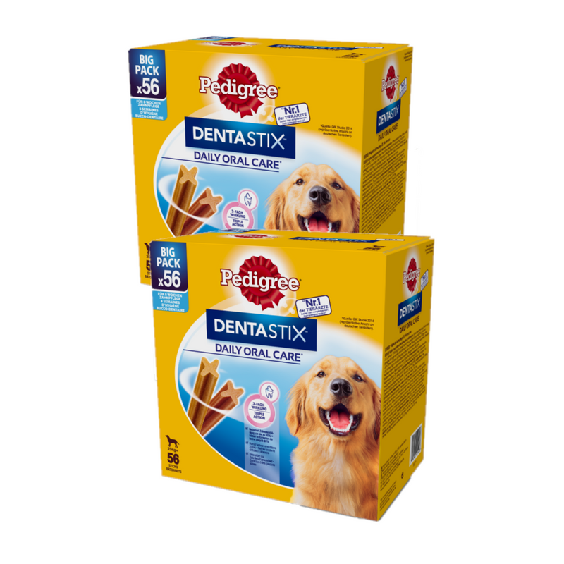 Gryzak Dla Psów Pedigree Dentastix Large Duże Rasy 2x 56-Pack