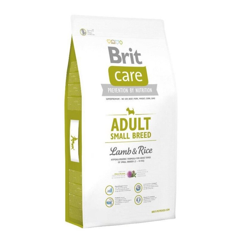 Karma BRIT CARE Premium dla Małych Psów Jagnięcina Ryż 1kg