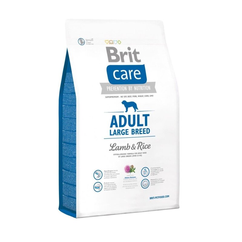 Karma BRIT CARE Premium dla Psów Dużych Ras Jagnięcina Ryż 3kg
