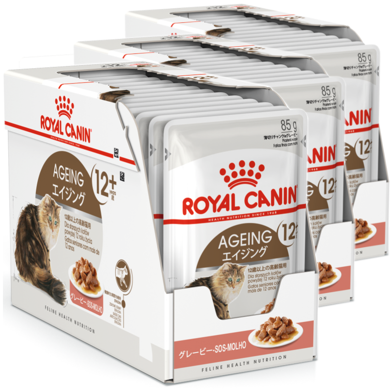 Mokra Karma Dla Kotów Starszych Royal Canin FHN Ageing +12 W Sosie 36x85g