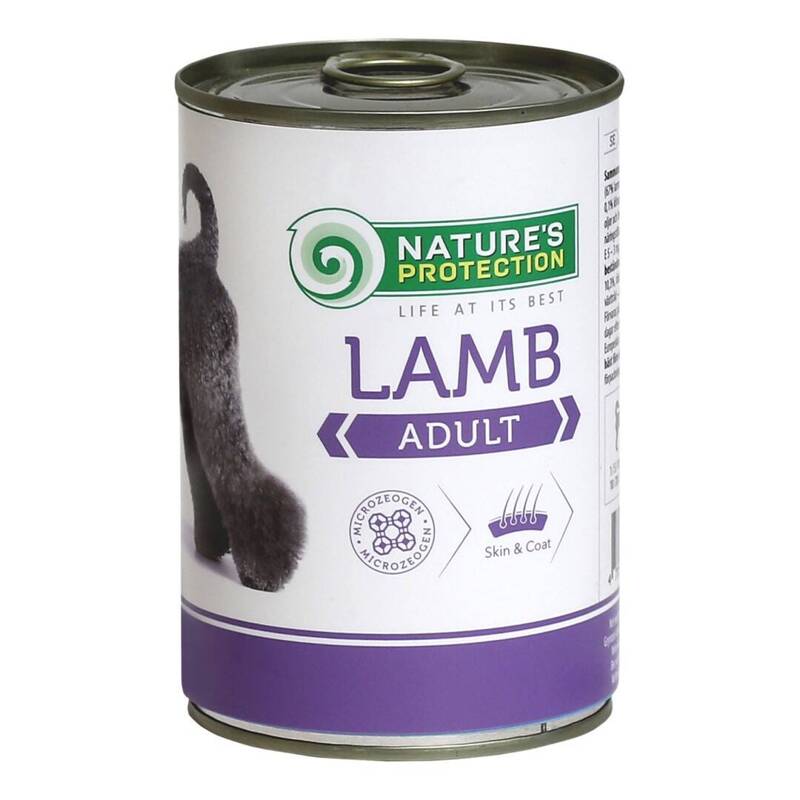 Nature's Protection Adult Lamb 400g Mokra Karma Dla Psa z Jagnięciną