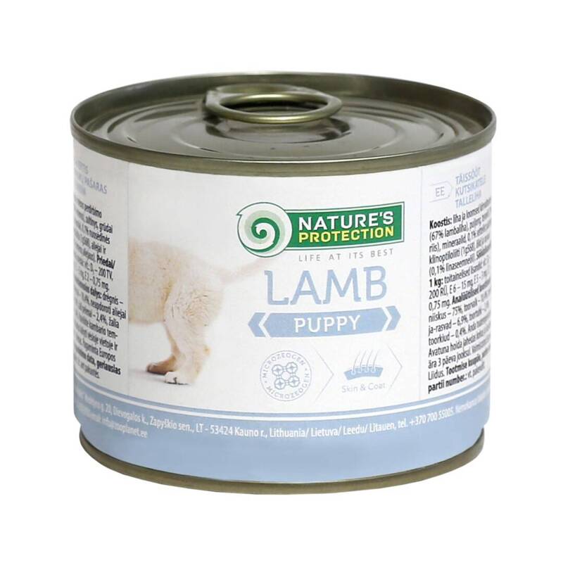 Nature's Protection Puppy Lamb 200g Mokra Karma Dla Szczeniąt z Jagnięciną