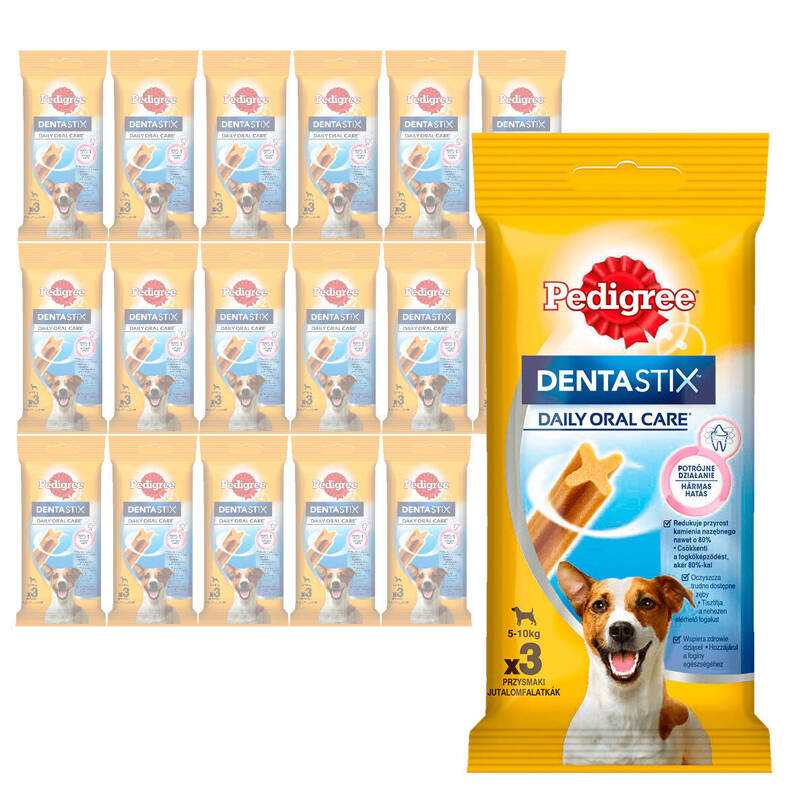 Pedigree Denta Stix Small Dentystyczny Gryzak Dla Psów Małych Ras 18x45g